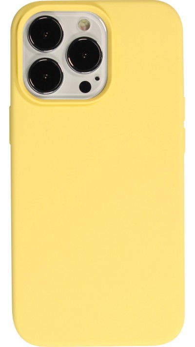 Coque iPhone 15 Pro - Soft Touch - Jaune