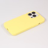 Coque iPhone 15 Pro - Soft Touch - Jaune