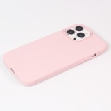Coque iPhone 13 Pro - Soft Touch - Rose clair