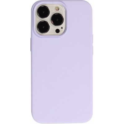 iPhone 15 Pro Case Hülle - Silikon Mat - Hellviolett