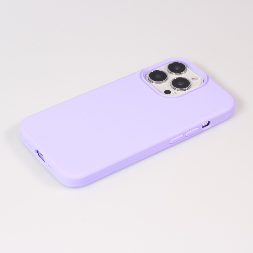 Coque iPhone 15 Pro - Soft Touch - Violet