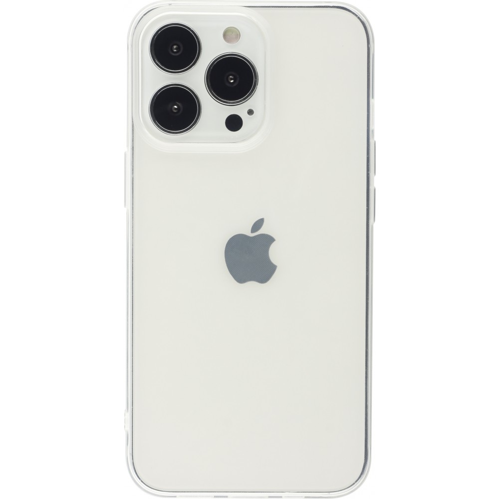 Coque ultra fine pour iPhone 15 Pro Max - Blanche transparente