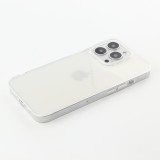 iPhone 15 Pro Max Case Hülle - Ultra-thin Gummi Transparent 0.8 mm Gel-Silikon Superdünn und flexibel