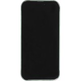 Coque iPhone 13 Pro - plastique ultra fin semi-transparent mat - Vert