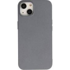 Hülle iPhone 12 / 12 Pro - Silikon Mat Rau - Grau