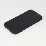 Coque iPhone 13 mini - Silicone Mat Rude - Noir
