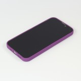 Coque iPhone 13 mini - Silicone Mat Rude - Violet