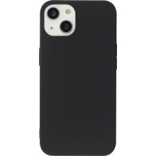 Coque iPhone 15 - Silicone Mat - Noir