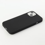 Coque iPhone 15 Plus - Silicone Mat - Noir