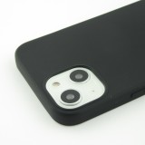 Coque iPhone 15 Plus - Silicone Mat - Noir