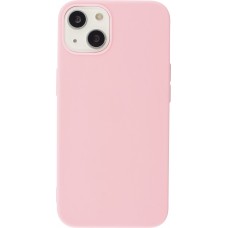 Coque iPhone 15 Plus - Silicone Mat - Rose foncé