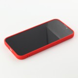 Coque iPhone 15 Plus - Silicone Mat - Rouge
