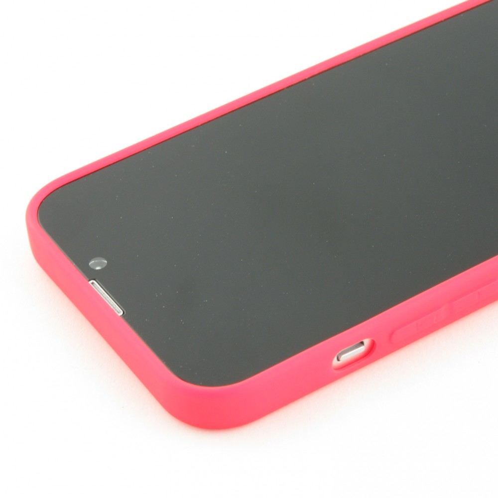 Coque iPhone 15 Plus - Silicone Mat - Rouge