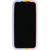 iPhone 13 Case Hülle - Silikon Luftblasen Anti-Stress Regenbogen