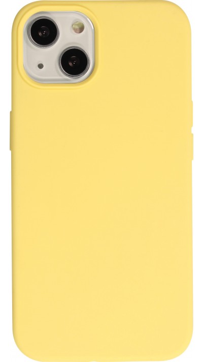 Coque iPhone 15 - Soft Touch - Jaune