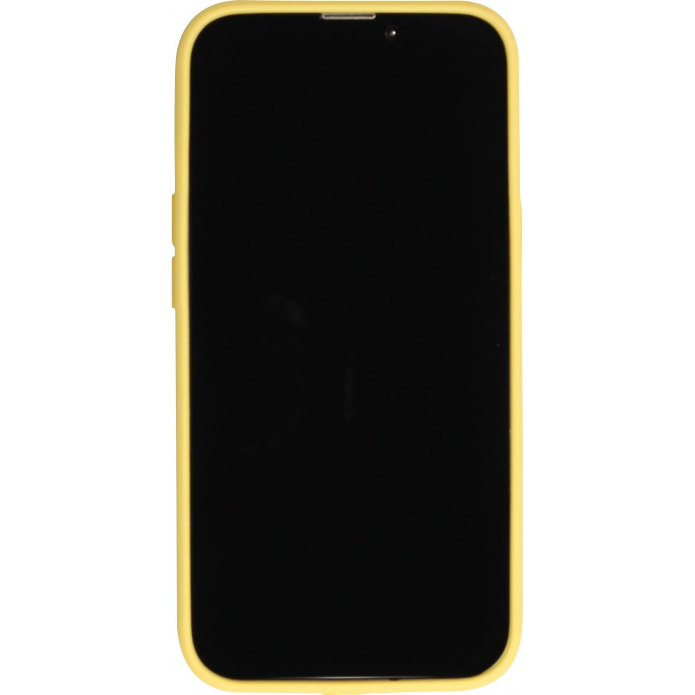 iPhone 15 Plus Case Hülle - Soft Touch - Gelb