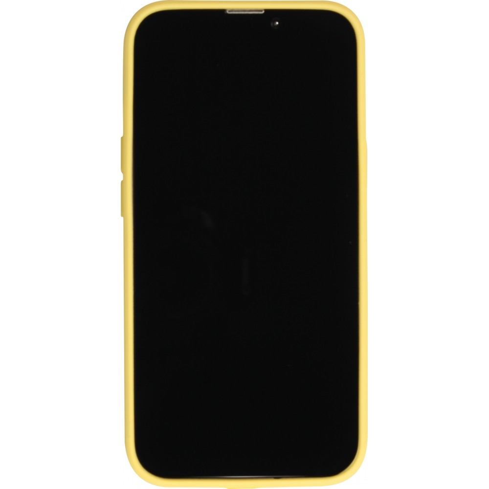 Coque iPhone 15 Plus - Soft Touch - Jaune