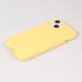 iPhone 15 Plus Case Hülle - Soft Touch - Gelb