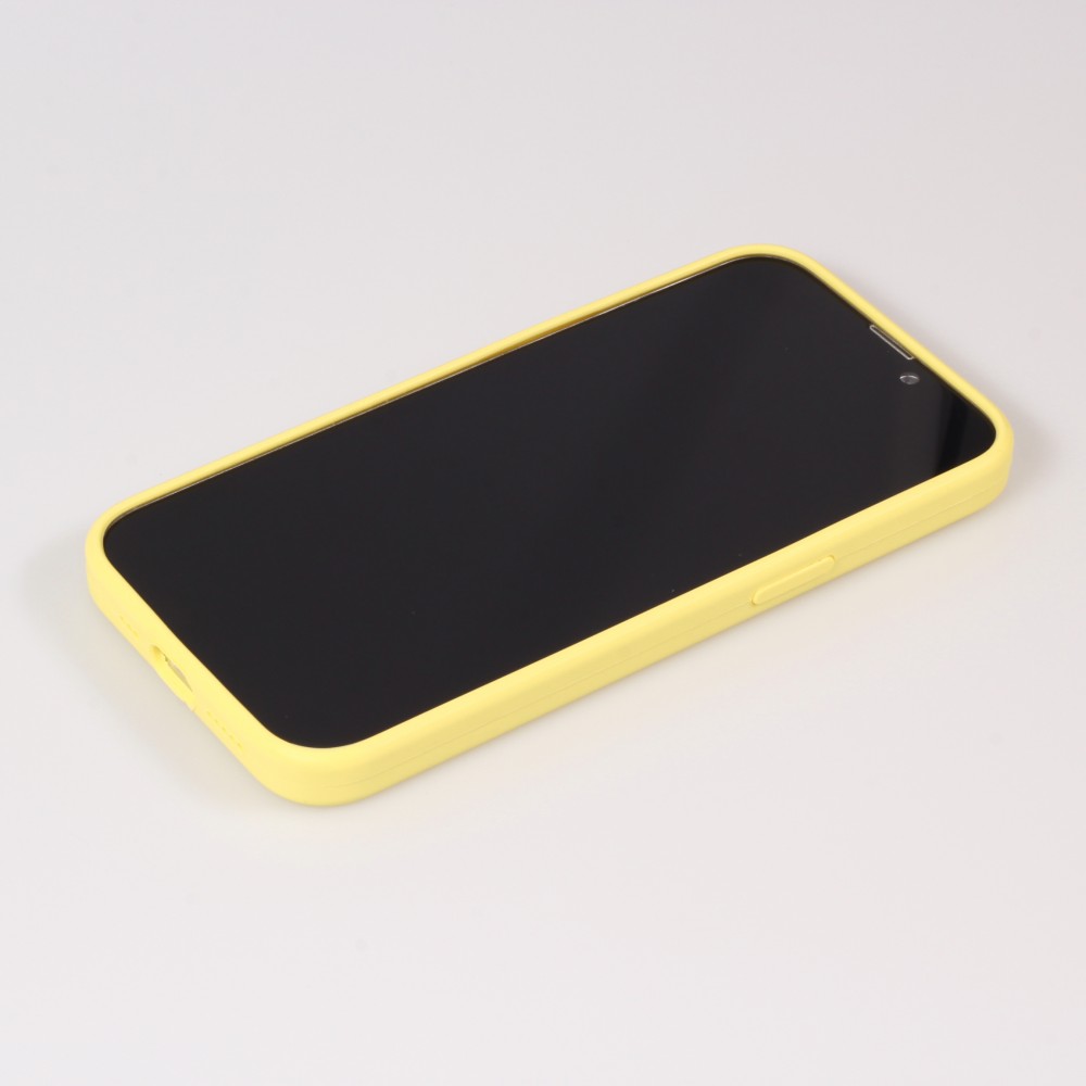 iPhone 15 Plus Case Hülle - Soft Touch - Gelb