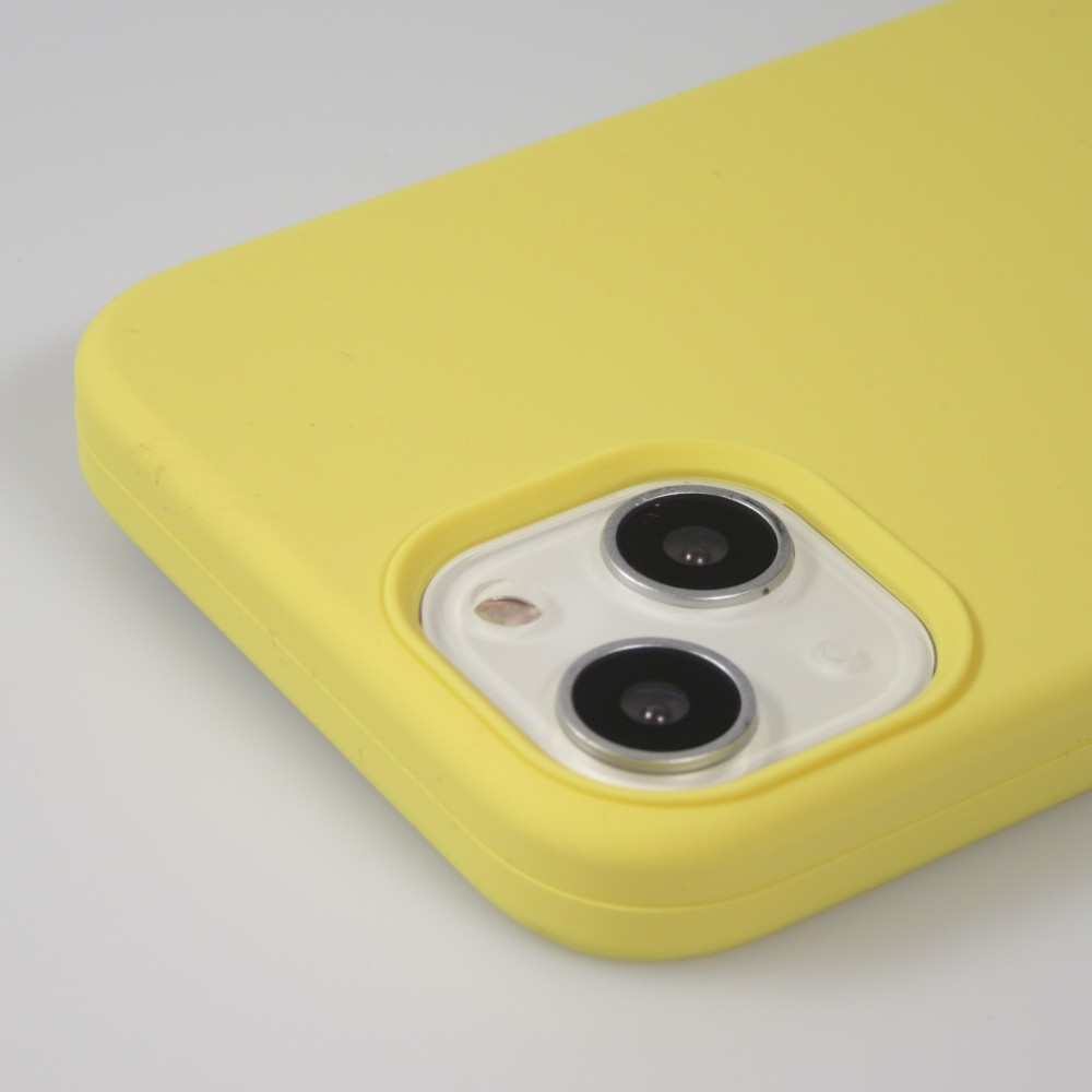 iPhone 15 Plus Case Hülle - Soft Touch - Gelb