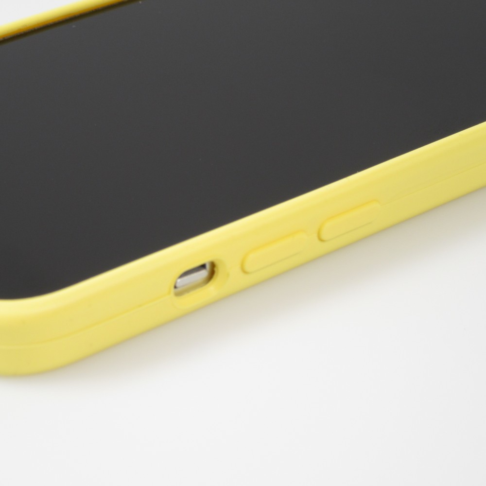 iPhone 15 Plus Case Hülle - Soft Touch - Gelb