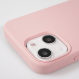 Coque iPhone 13 mini - Soft Touch - Rose clair