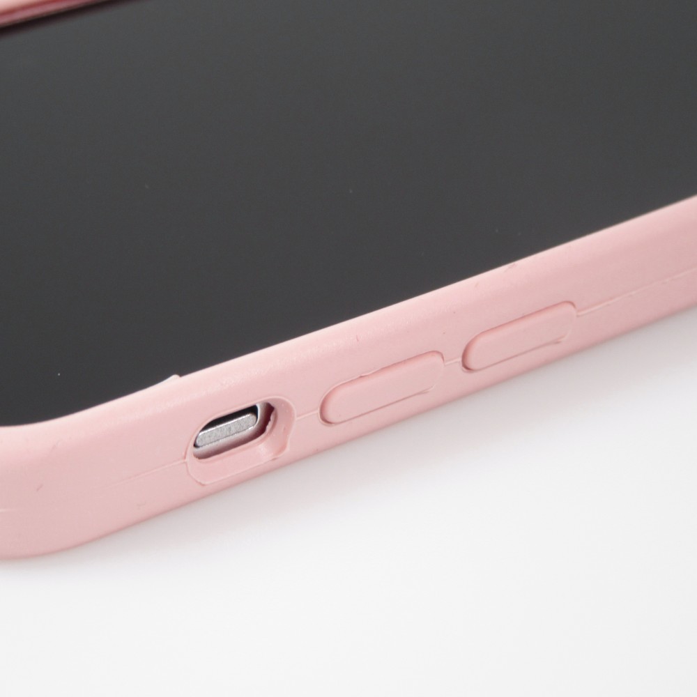 Coque iPhone 13 mini - Soft Touch - Rose clair