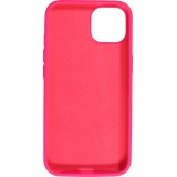 Coque iPhone 13 mini - Soft Touch - Rose foncé