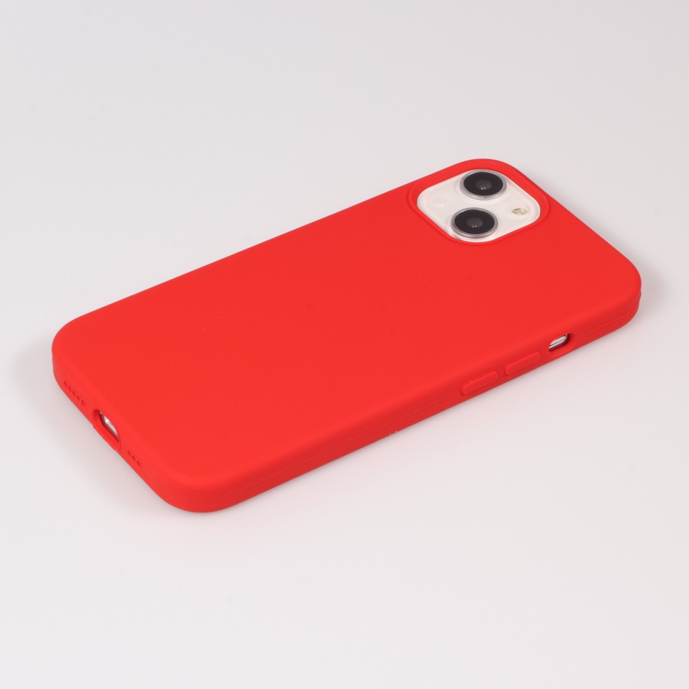Coque iPhone 15 - Soft Touch - Rouge