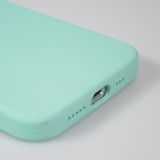 Coque iPhone 13 mini - Soft Touch - Turquoise