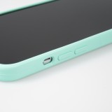 Coque iPhone 13 mini - Soft Touch - Turquoise