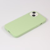 Coque iPhone 15 Plus - Soft Touch - Vert clair