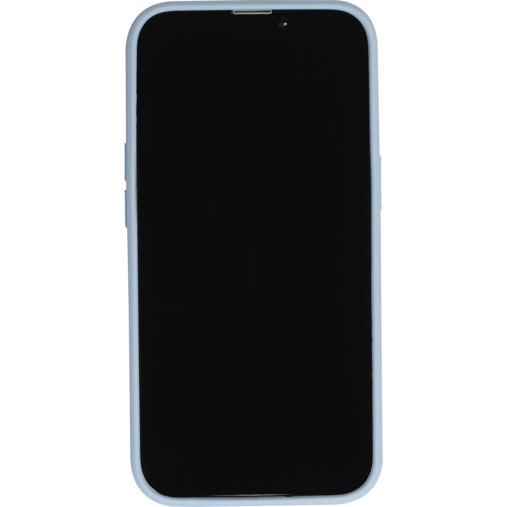 Coque iPhone 13 - Soft Touch - Bleu clair