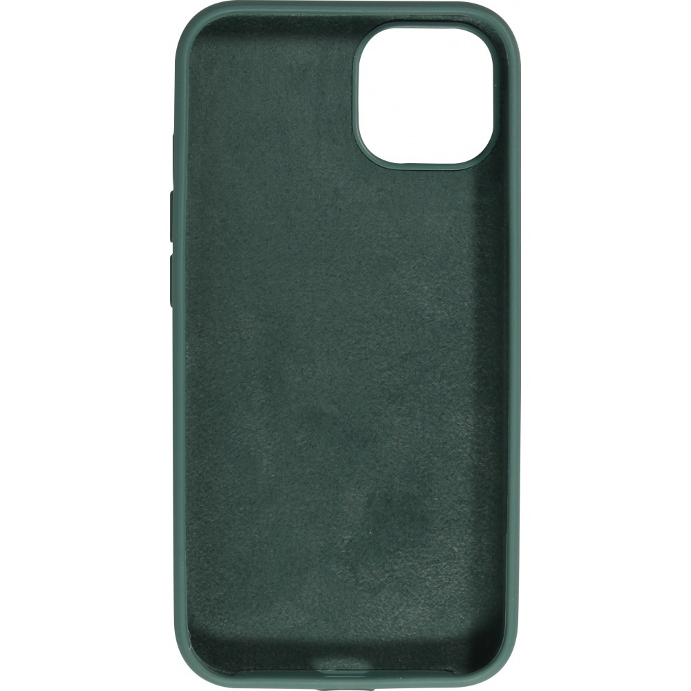 Coque iPhone 15 Plus - Soft Touch - Vert foncé