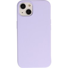 Coque iPhone 15 Plus - Silicone Mat - Violet clair