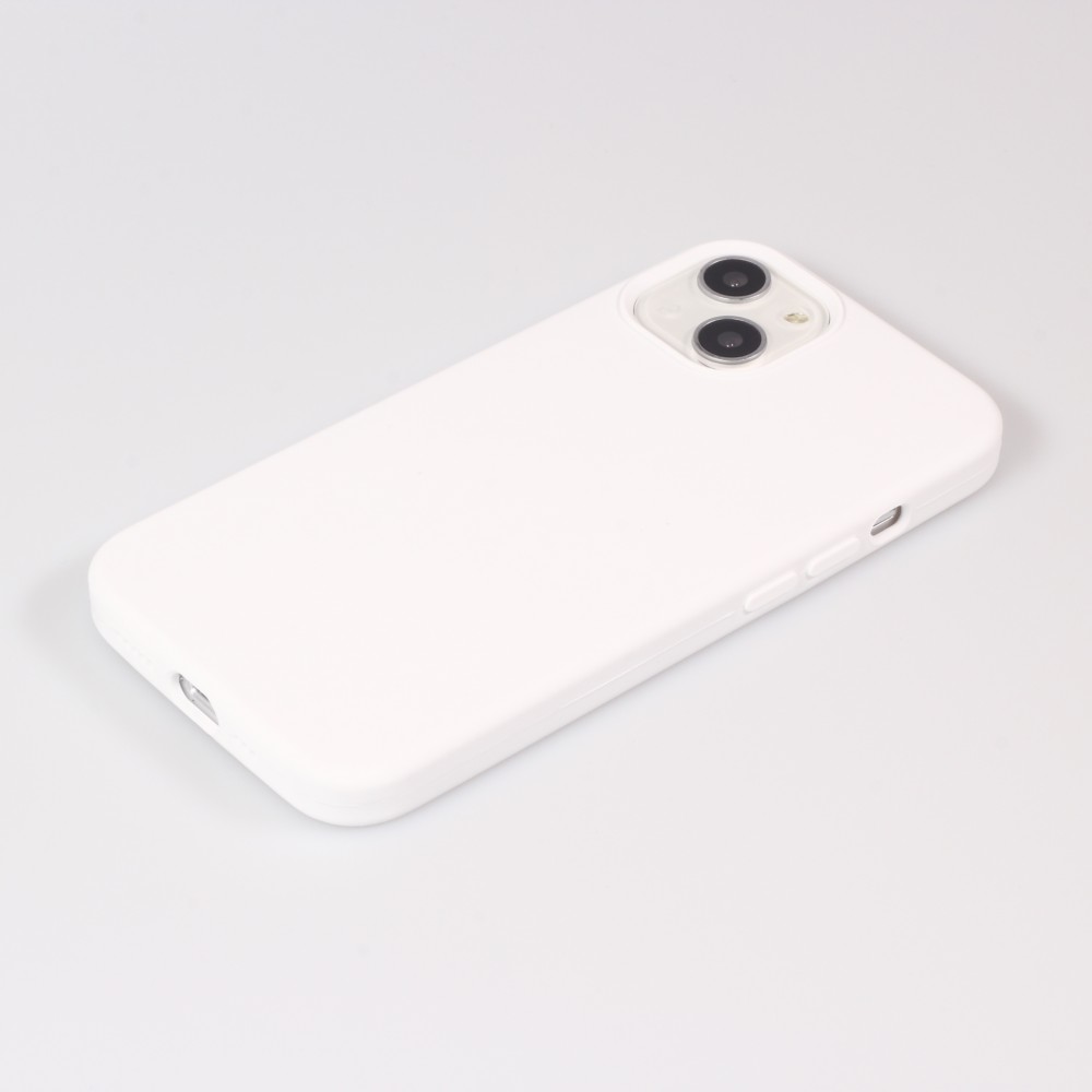 Coque iPhone 13 mini - Soft Touch - Blanc