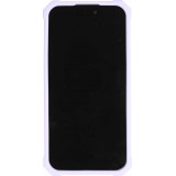 iPhone 14 Case Hülle - Dicke Silikonhülle mit Löcher für Aufsteck-Sticker - Hellblau