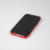 Coque iPhone 14 - Electroplate - Rouge