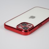 Coque iPhone 14 - Electroplate - Rouge
