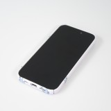 iPhone 15 Case Hülle - Kunststoff glossy Kleiner Dinosaurier - Hellviolett