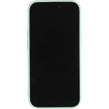 Coque iPhone 15 - Gel silicone souple - Be Kind - Vert menthe