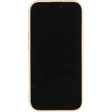 iPhone 14 Case Hülle - Gel Silikon weich - Relaxed Cat - Beige