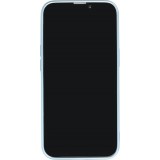 Coque iPhone 15 Plus - Gel souple avec vitre de protection caméra MagSafe - Bleu