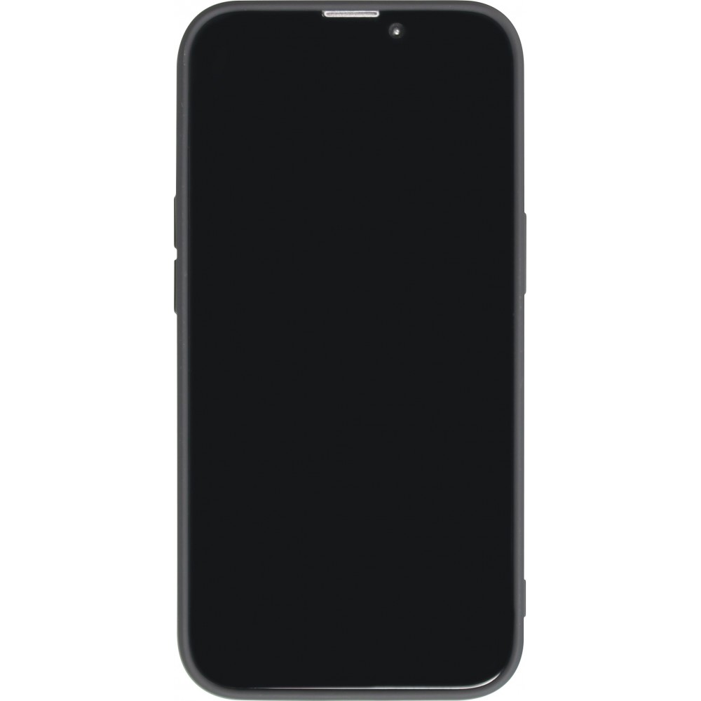Coque iPhone 15 Plus - Gel souple avec vitre de protection caméra MagSafe - Noir