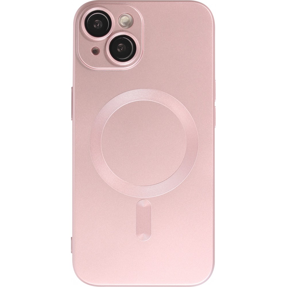 Coque iPhone 15 Pro Max - Gel souple avec vitre de protection caméra  MagSafe - Bleu foncé - Acheter sur PhoneLook