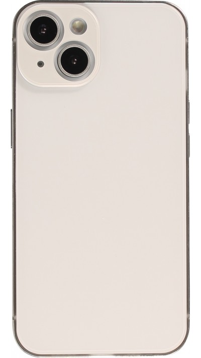 Coque iPhone 14 - Housse de protection invisible aux couleurs de l'iPhone - Silver