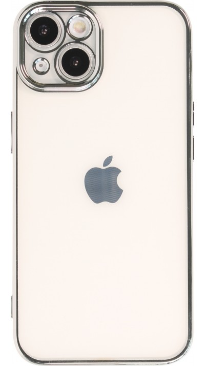 Coque iPhone 14 Plus - Electroplate - Argent