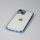iPhone 14 Max Case Hülle - Electroplate - Blau