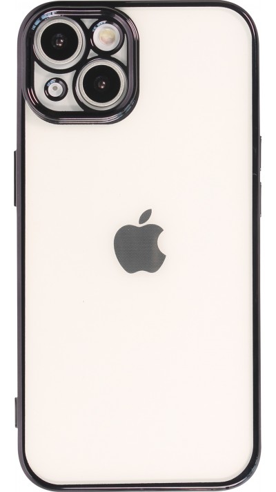 Coque iPhone 14 Plus - Electroplate - Noir
