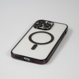 iPhone 14 Pro Max Case Hülle - Electroplate mit Magsafe - Schwarz